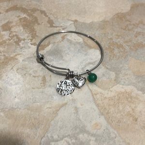 Live laugh love bracelet